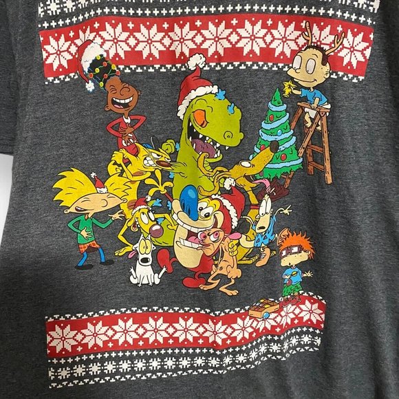 Nickelodeon The Rugrats Christmas T-Shirt Mens Size XL - Picture 3 of 5